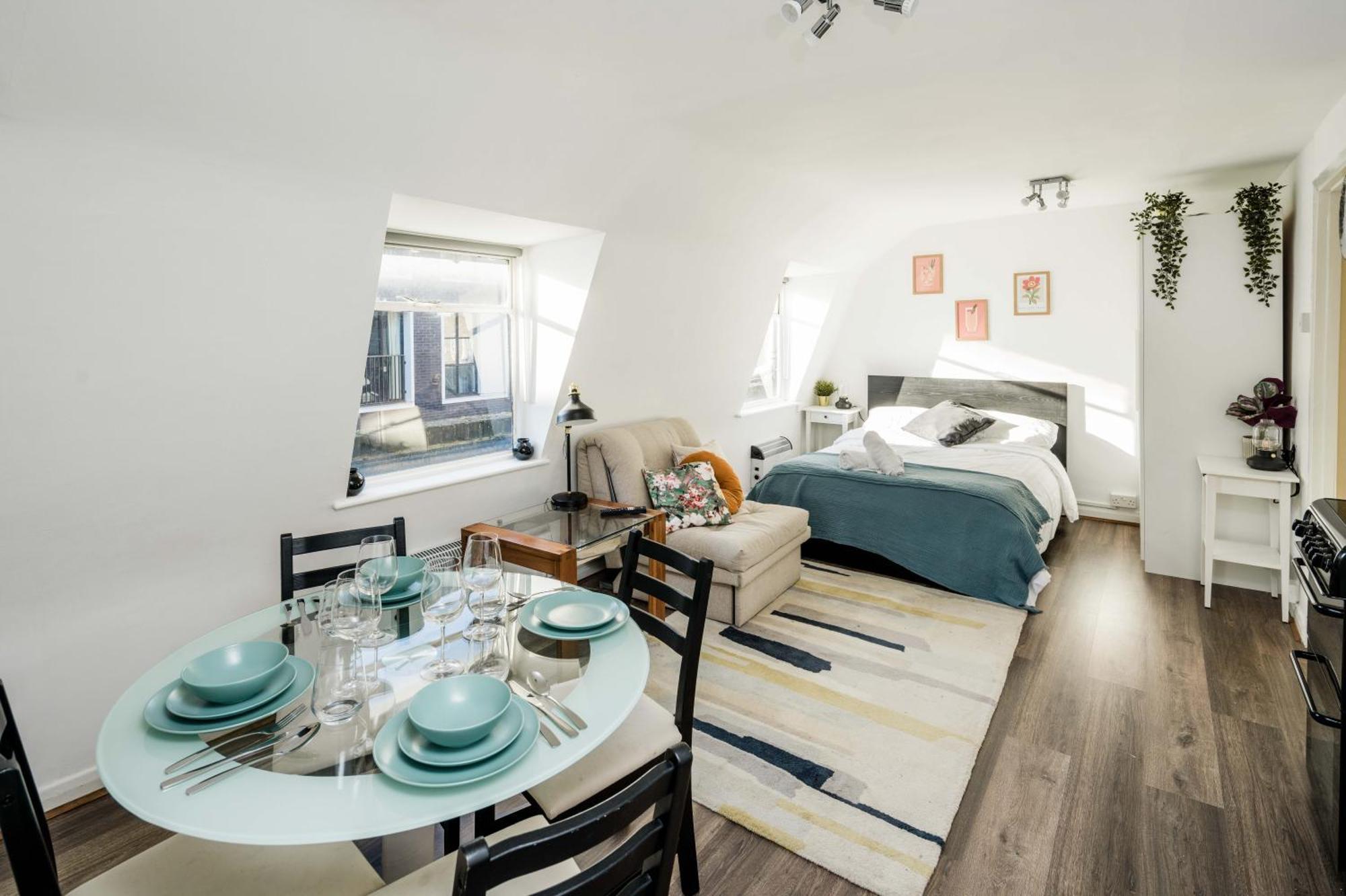Bright Fitzrovia Studio لندن المظهر الخارجي الصورة